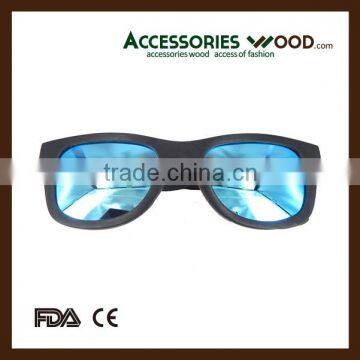 2016 Wooden Layered Eyewear withPolarized Coating Lenses in Fashion Style