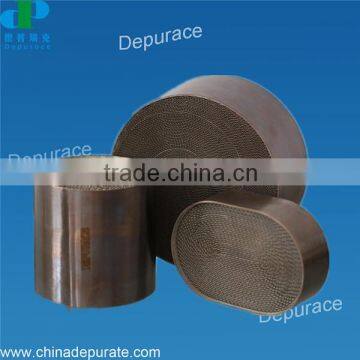 Automobile exhaust part palladium coated catalyst