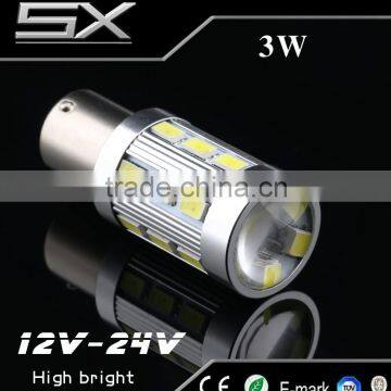 T20/T25/3156/3157/7440/7443/P21W/BA15S/BAY15D 24SMD-5630 ac/dc9-30v dual color car led turn lamp