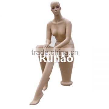 2015 New Style Female Sitting Mannequin Online Retail