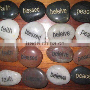 flat river stone