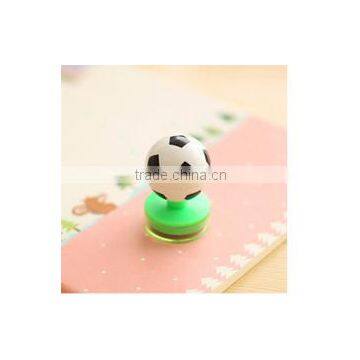 football cute self inking plastic roller stamp