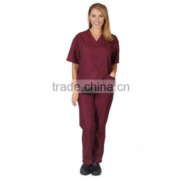 Women's Scrub Uniform/hospital Nursing Suits/uniform Clinical Medical Sets/custom Antimicrobial Medical Scrubs photo-5