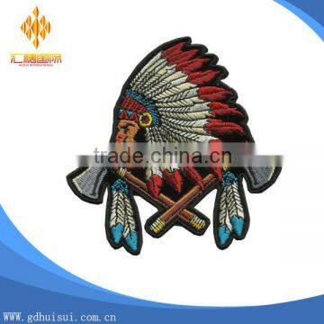 Top quality factory price popular custom design women head patch