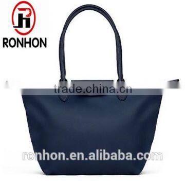 Simple and Clean Dumpling-shape Lady PU Leather Bag