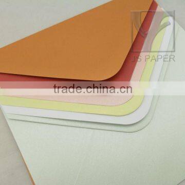 Colored Square Pearl Paper Invitation Envelopes