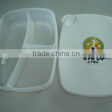 crisper plastic storage container Separated Lunch box