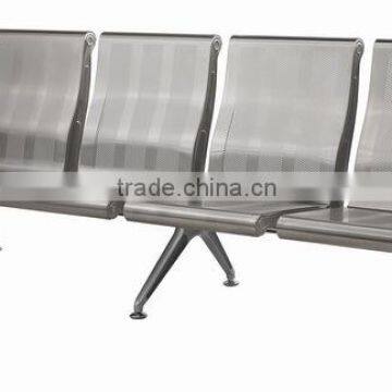 5 Seater Durable Stainless Steel Office Waiting Chairs photo-3