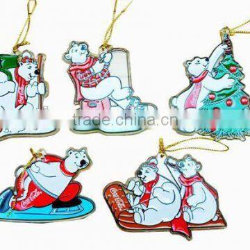Newest happy new year decorative christmas tree sticker