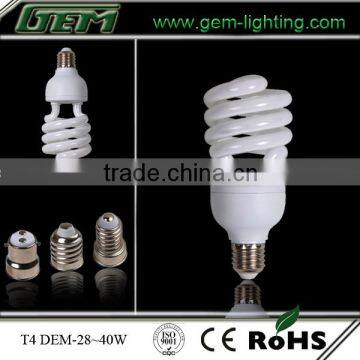 T4 tube energy saving lamp half spiral 36w