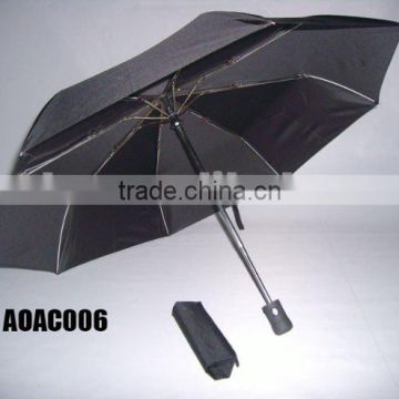 auto open&close 3 folding umbrella