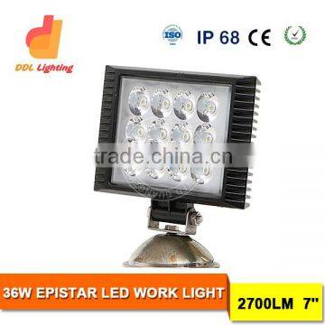 36w 12v&24v Led Work Light off-road Tractor Led Working Lamp Led Flood/spot Beam Worklight