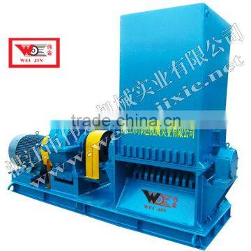 Somked rubber breaker slab cutting machine