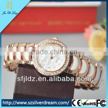 Beautiful Design Crystal Ladies Hand Time Chain Watches