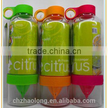 800ml bpa free tritan material fruit infuser water bottle for sports