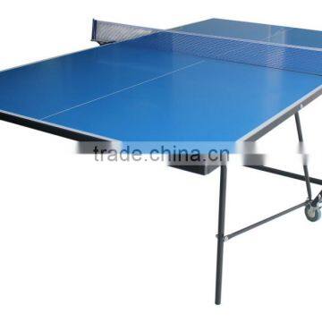 double- folding moveable table tennis , 2016hot selling pingpong table.