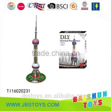 DIY building puzzle Oriental Pearl Tower