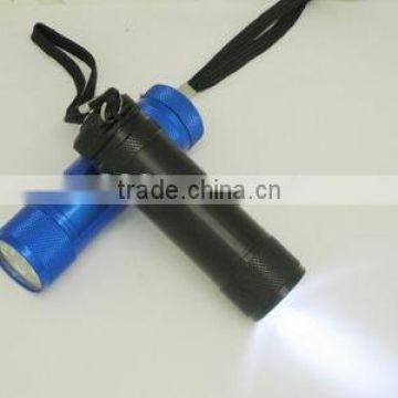 alumininium led rechargeable flashlight