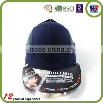 Good quality led baseball cap With Built-in LED Light