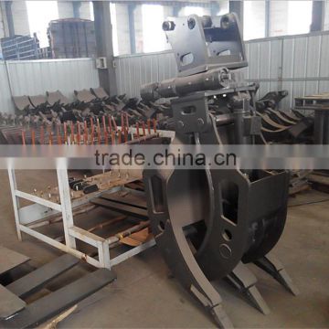 Excavator Log Grapple, Customized 308DCRSB/308CCR Excavator Log/Timber/ Wood Grapple Made in Linyi City China