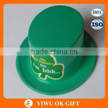 Wholesale St Patrick's Day PVC Green Top Hat