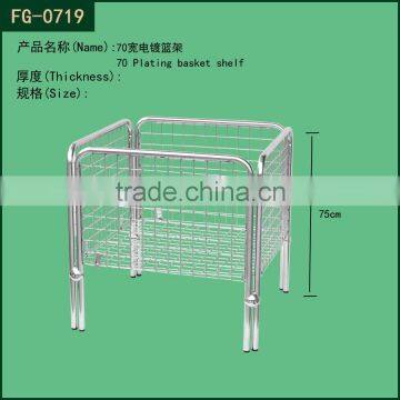 Various styles of factory direct sale metal display baskets