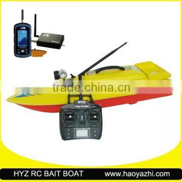 RC boat fiberglass HYZ-80A sonar wireless fish finder bait boat