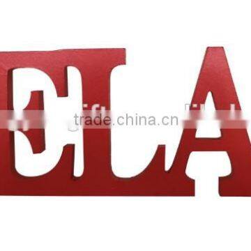 Wooden Letter for Home Decoration on Topdesk "RELEX" Wooden Letter as Promotion Gifts for Decorative in Window Shopping photo-2