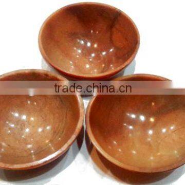 Best Supplier Agate Peach Aventurine Bowls 70-75 mm : Wholesale Agate Bowls photo-2