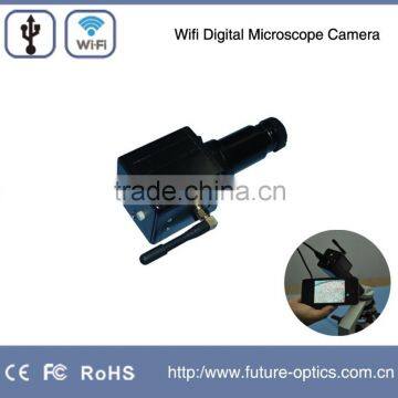 Multiple output high resolution MVV5000WL Wifi and USB digital microscope camera working with iPhone, iPad and PC