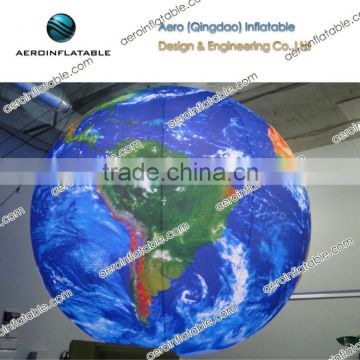 Custom printed inflatable balloon with led for promotion/ Inflatable helium specialty for advertising / Inflatable earth