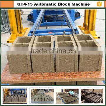 cement block making machine QT4-15C block machine semi automatic