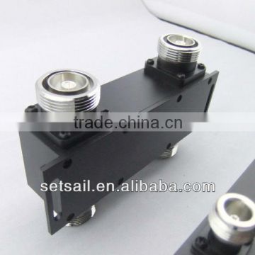 698-2700MHz, DIN-female, RF 3dB Hybrid Coupler/Combiner (2:2 Combiner)