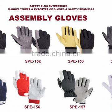 Assembly mechanic gloves