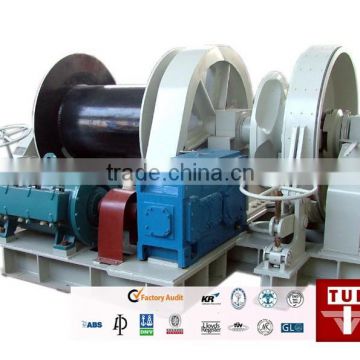 Marine combined windlass & mooring winch