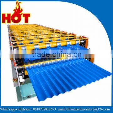 2016 New Roof Use Double Layer Corrugated Profile Steel Roofing Sheet Roll Forming Machine Roof Tile Making Machine Price