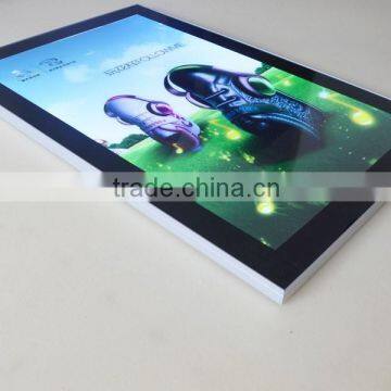 Super Thin Clothing Shops Advertising Magnetic LED Picture Frame photo-6