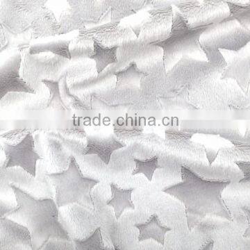 2016 SGS Checked Comfy Polyester Soft Star Short Velboa photo-2