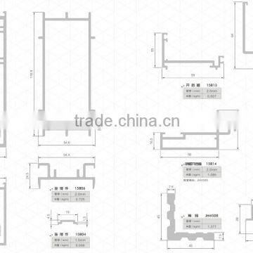 Hot Sale Direct Manufacturer Aluminum Extrusion Curtain Wall Profile photo-6