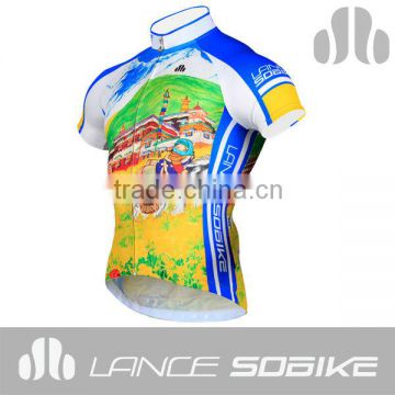 lance Sobike triathlon Sportswear Sublimation Cycling Jersey