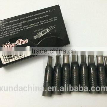 Cigarette Filter Extra Turbo Black Package 3 in 1 Cigarette Holder Plastic photo-2