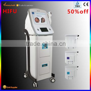 2015 HIFU high intensity focused ultrasound face lift anti-wrinkle beauty salon equipment in dubai