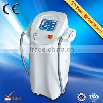 vertical multi function high frequency elight and 808nm laser machine