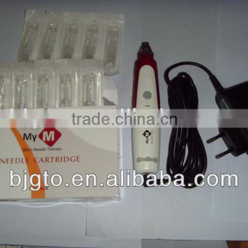 2013 top sales auto micro needle system derma stamp with pen ,distributors wanted CE approved derma micro needle pen