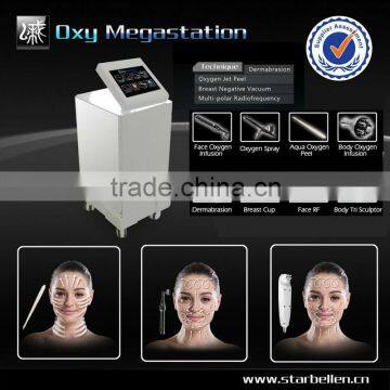 Skin Analysis HOT Vacuum RF Oxygen Infusion Facial Machine Dispel Pouch