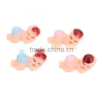 72pcs Small Plastic Sleeping Baby Shower Favor Girl Decor Party Decorations New