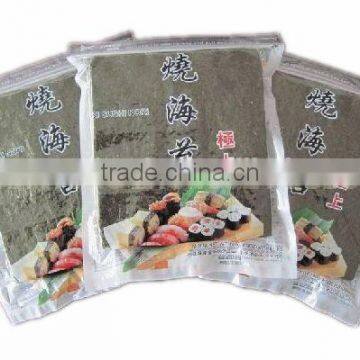 4.9OZ 50sheets roasted laver seaweed products