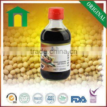 Jolion Factory Kikkoman ODM/OEM SuShi&Sashimi Soy Sauce 200ml
