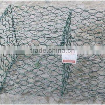 galvanized /pvc coaed Gabion basket, Gabion wire mesh / gabion box