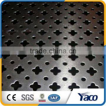 Factory Sale 10 Mm Round Hole Lows Perforated Metal Mesh For Walkway